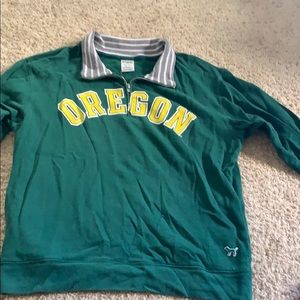 Oregon Ducks Pink Sweater
